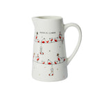 Welsh Nadolig Ceramic Jugs