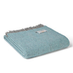 Tweedmill Beehive Extra Large Spearmint and Grey Throw