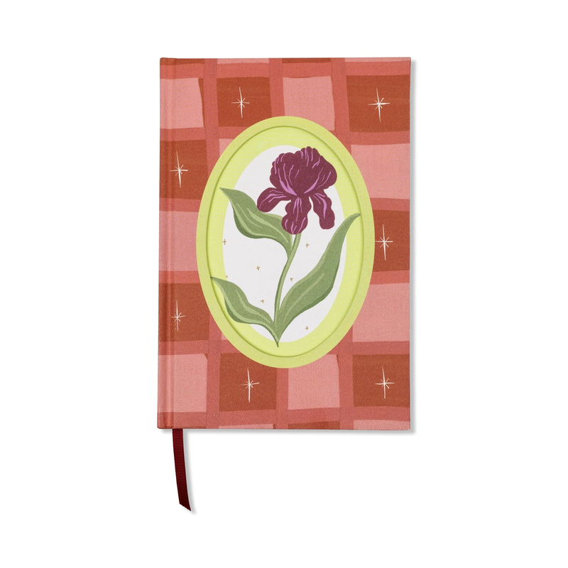 Framed Floral Journal - Iris