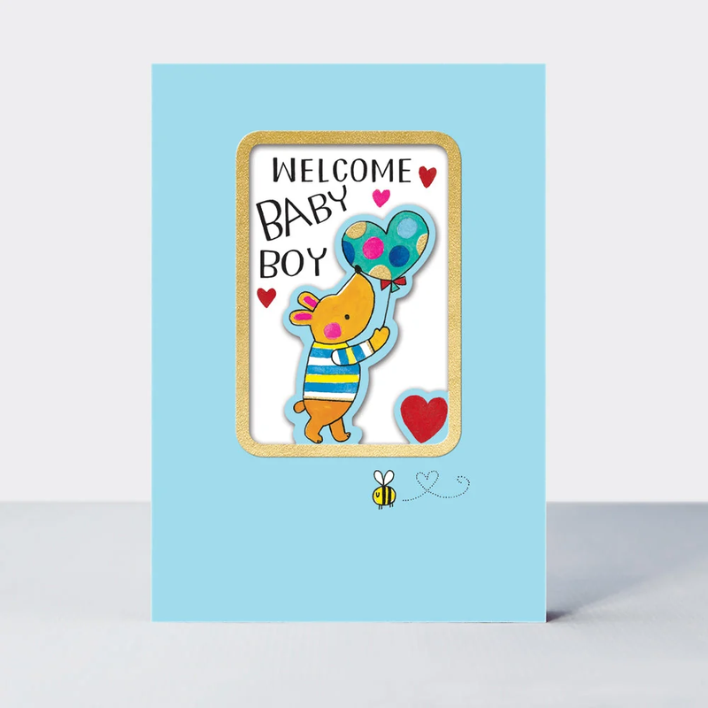 Peep - Welcome Baby Boy/Bear