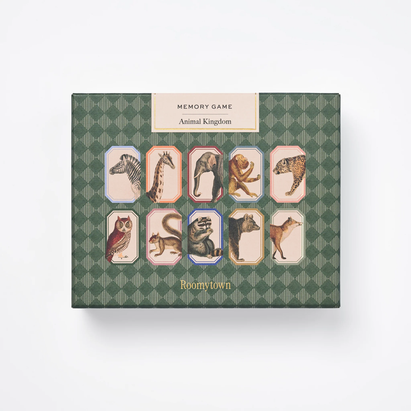 Roomy Town Memory Game