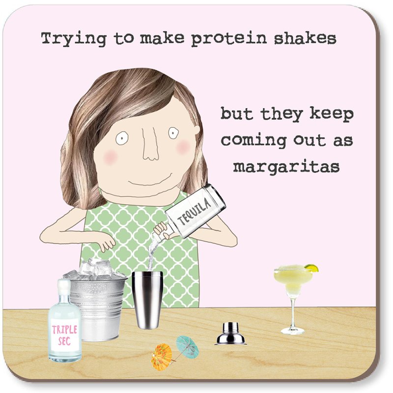PROTEIN SHAKES COASTER