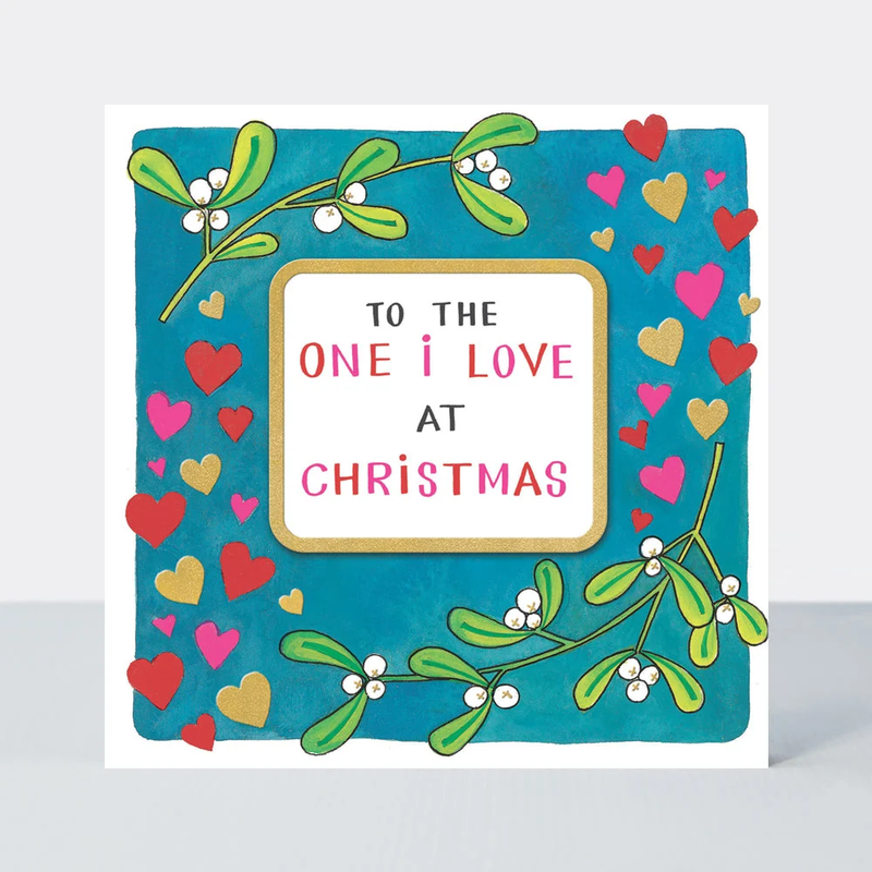 Christmas Rhubarb - One I Love/Hearts & Mistletoe