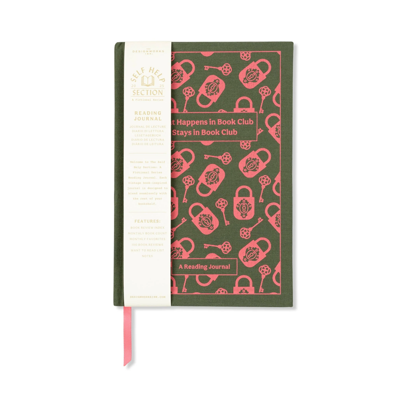 Self Help Reading Journal - What Happens In Book Club