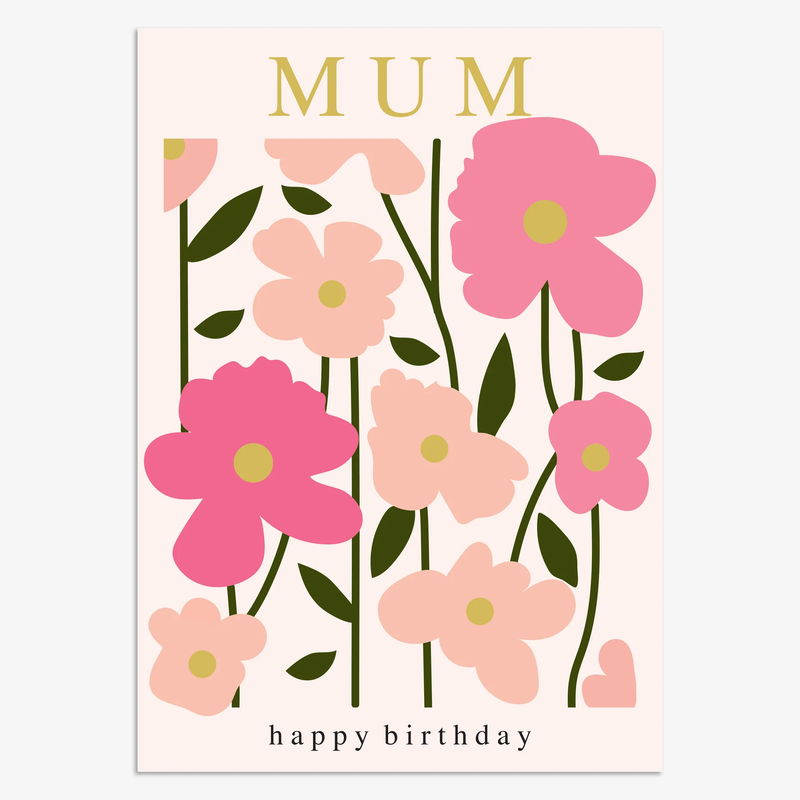 Mum Happy Birthday Card