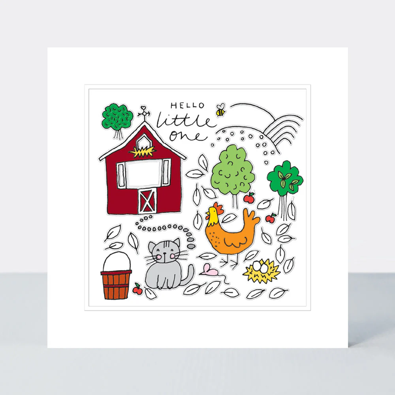Pocket Rocket - Hello Little One/On The Farm Card
