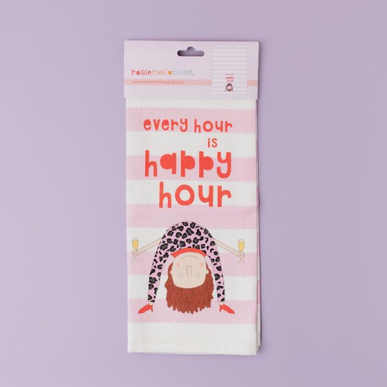 HAPPY HOUR TEA TOWEL