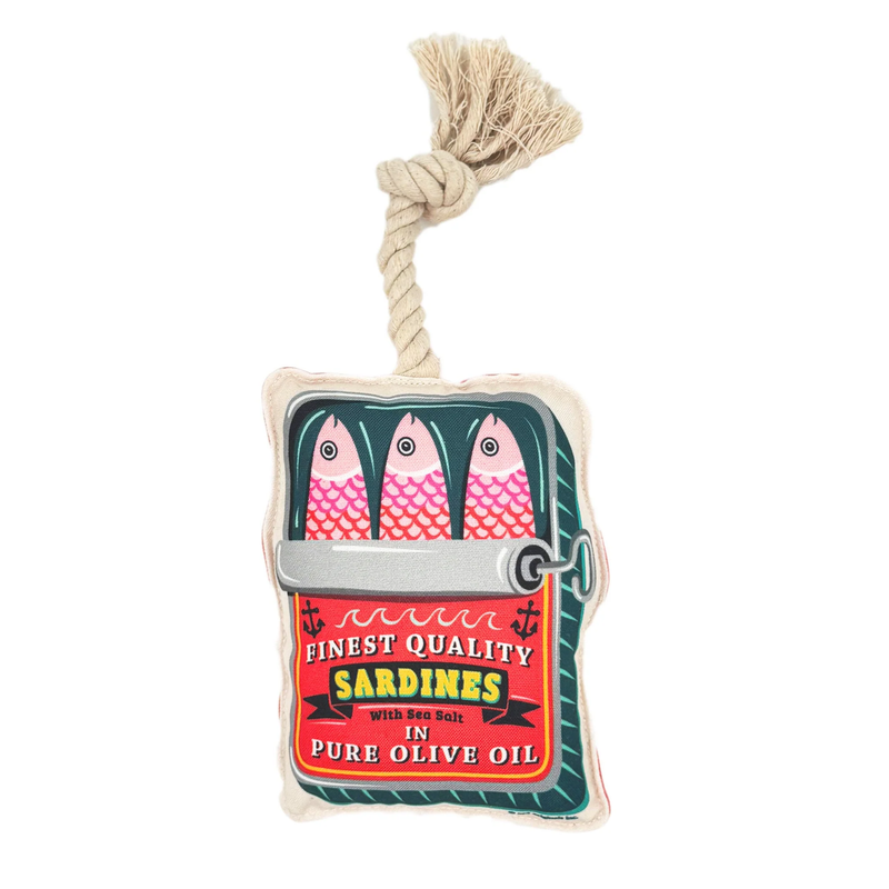 Pet Toy Rope - Sardines