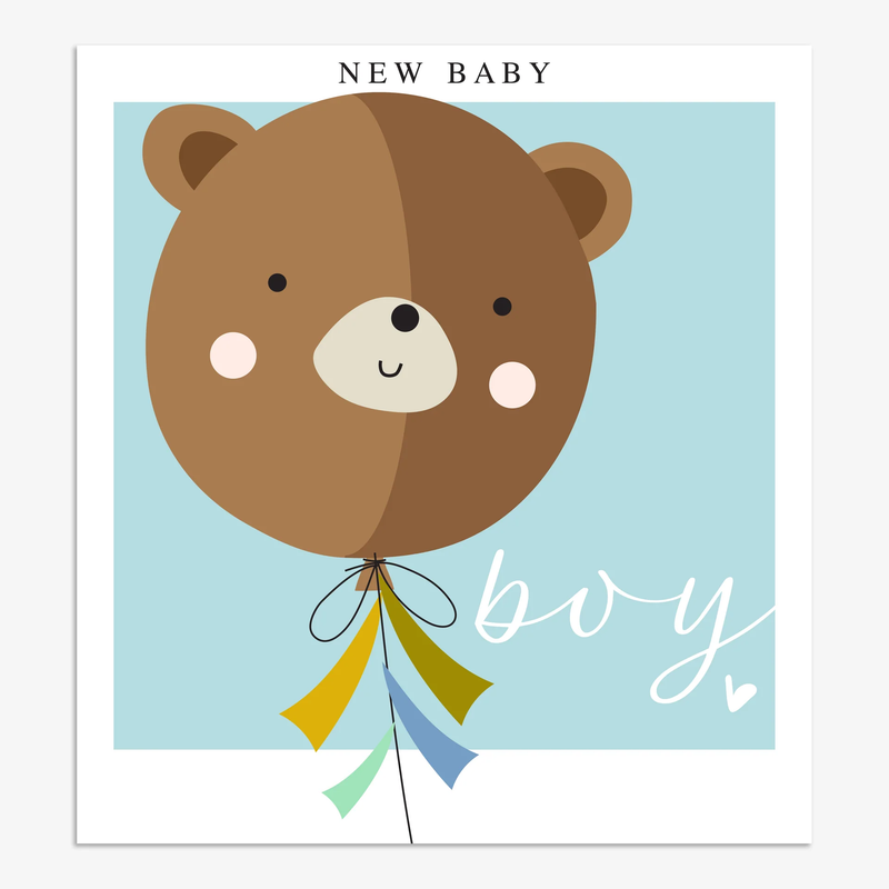 New Baby Boy Card