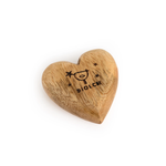 Welsh Wooden Sentiment Pebble
