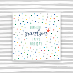 Grandson Birthday Card