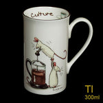 Tall Two Bad Mice Large Fine Bone China Mug