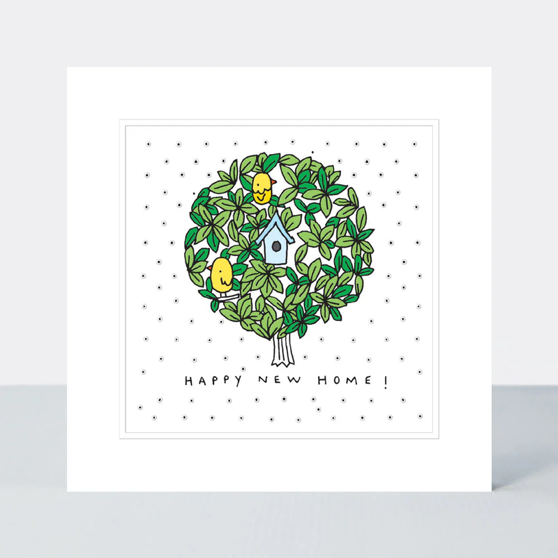 Pocket Rocket - Happy New Home/Birds In A Tree Housewarming Card