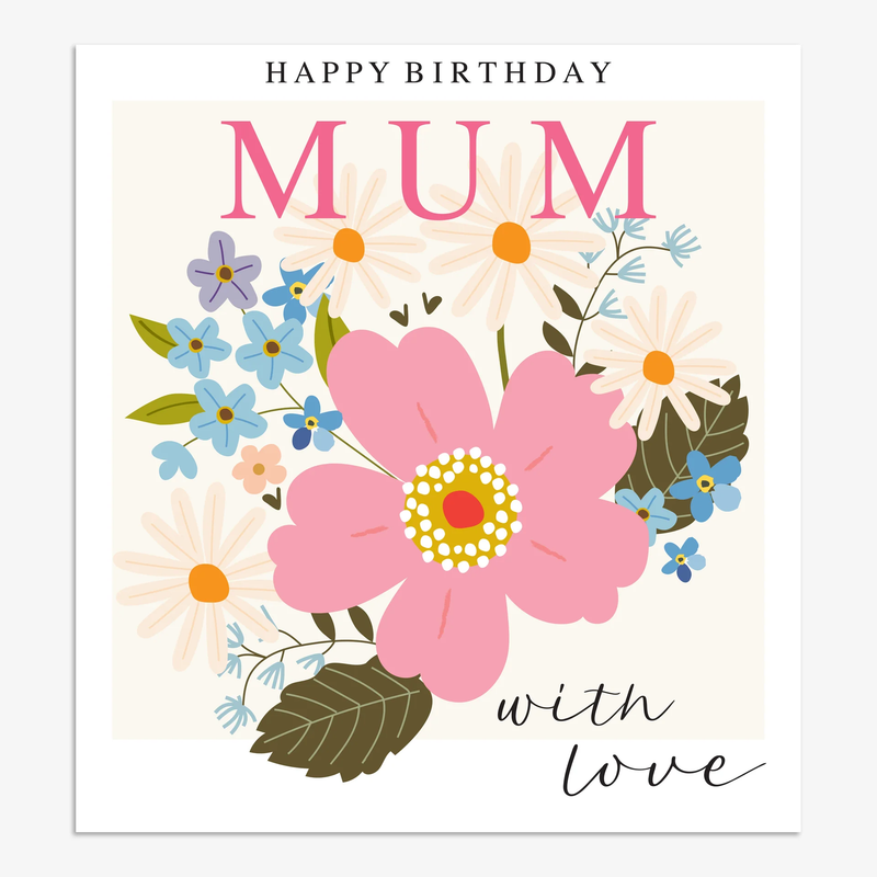 Happy Birthday Mum Card
