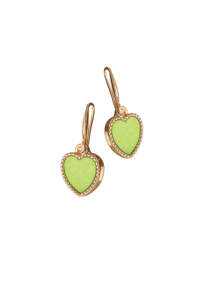 Apple Coloured Capture My Heart Earrings