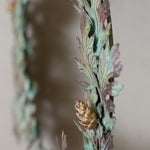 🔍 Oak Leaf & Cone Wreath