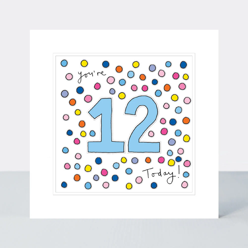 Pocket Rocket - Birthday/Age 12 Card