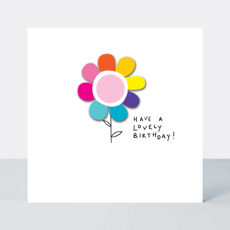Lollipop - Lovely Birthday/Flower Card
