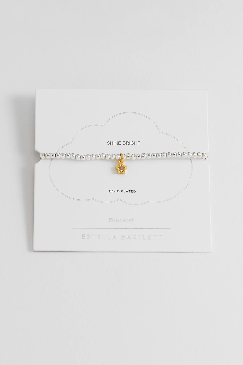 Shine Bright Star Sienna Bracelet - Gold Plated