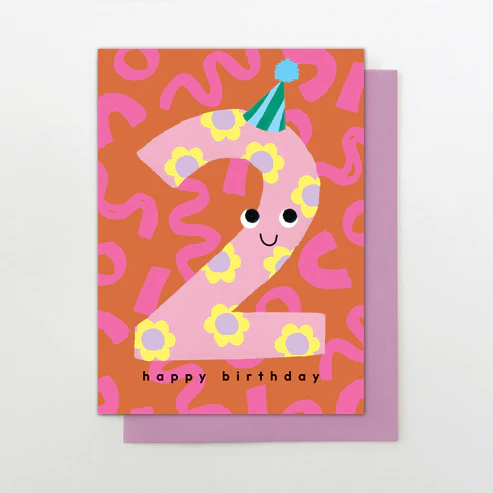 2nd Birthday Card