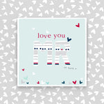 Husband Greeting Card