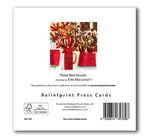 Three Red Vessels by Este MacLeod Greeting Card