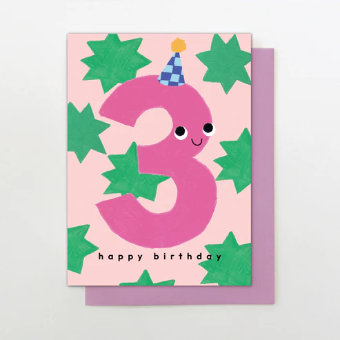 3rd Birthday Card