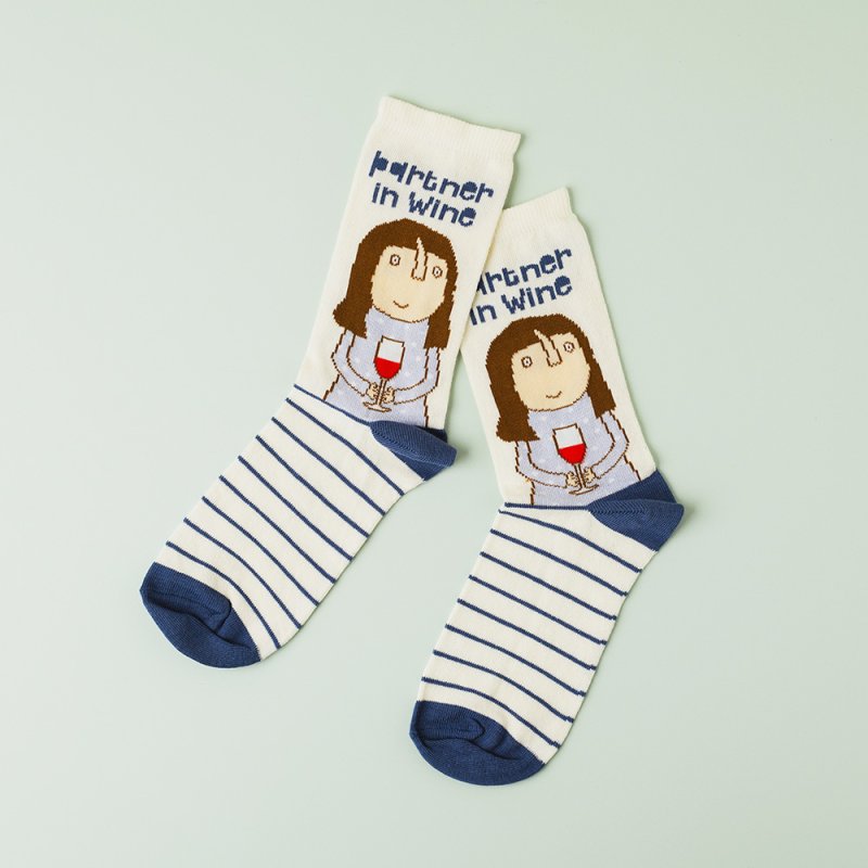 PARTNER IN WINE SOCKS