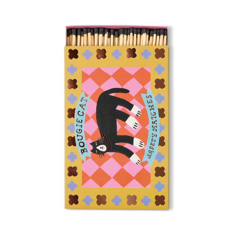 Large Rectangle Bougie Cat Boxed Matches