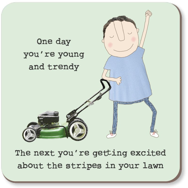 LAWN STRIPES COASTER