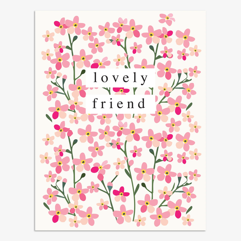 Lovely Friend Card