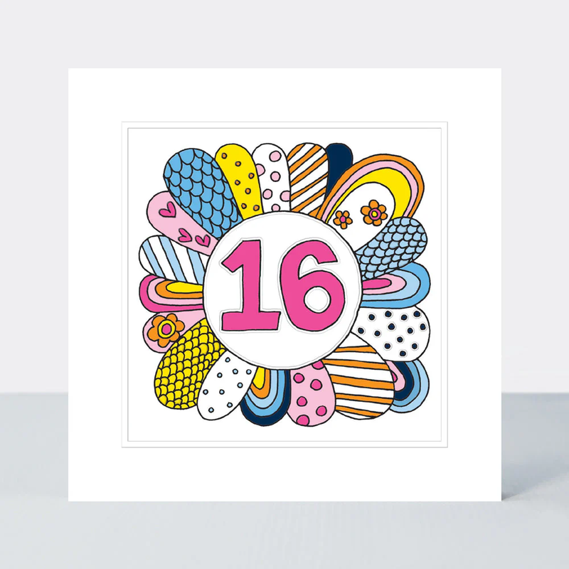 Pocket Rocket - Birthday/Age 16 Card