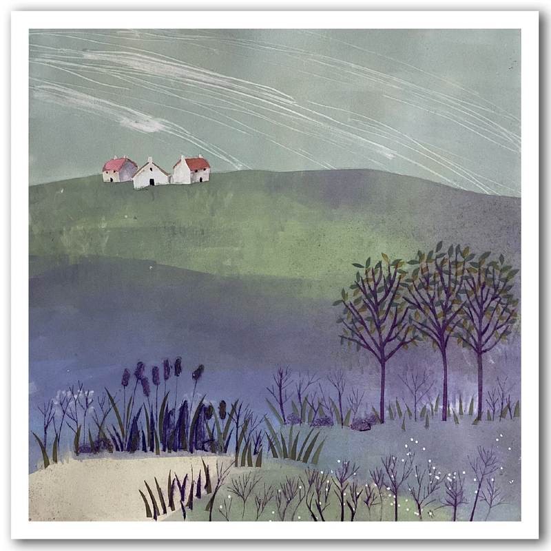 Whats Left of Our Time By Jay Seabrook Greeting Card