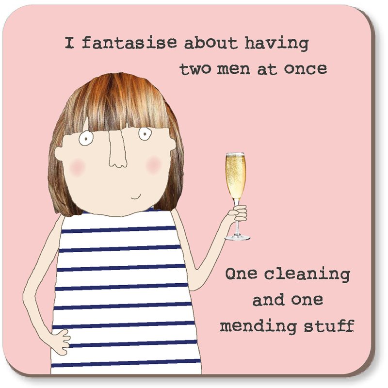 TWO MEN COASTER