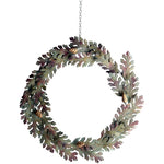 🔍 Oak Leaf & Cone Wreath