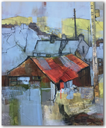Lon y Fenni by Pete Monaghan Greeting Card