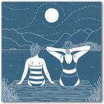 Kindred Sprits by `Megan Hall Greeting Card