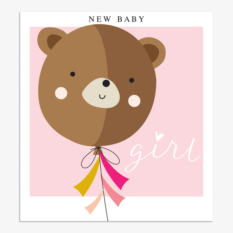 New Baby Girl Card