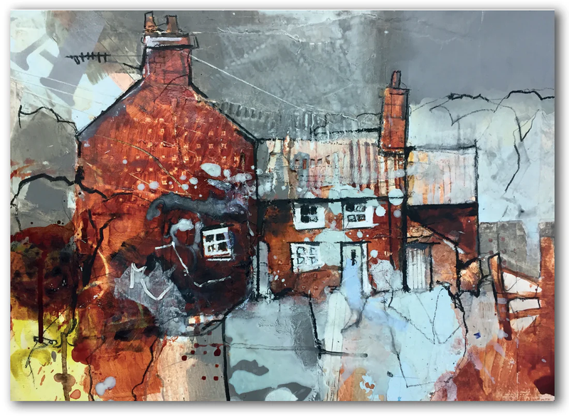 Red House Farm by Pete Monaghan Greeting Card