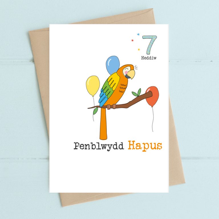 7th Birthday Card