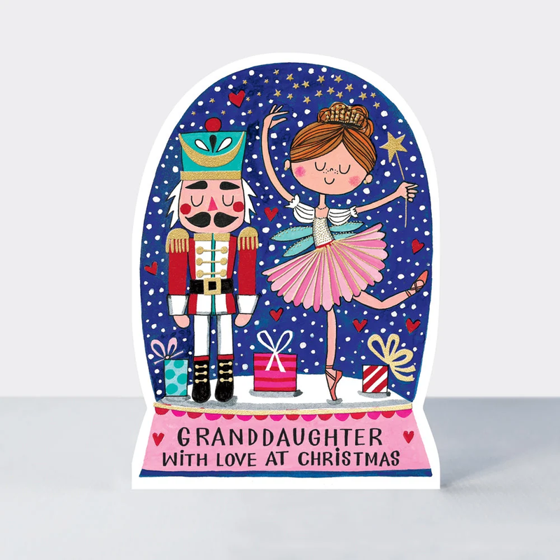 Christmas Cookie Cutters - Granddaughter/Nutcracker/Snow Glo