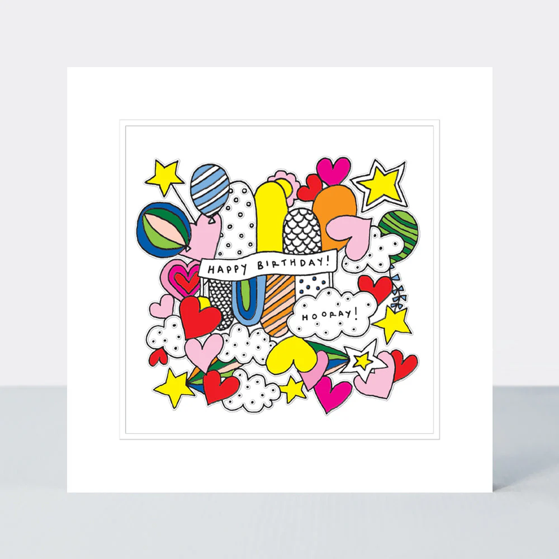 Pocket Rocket - Birthday/Confetti Card