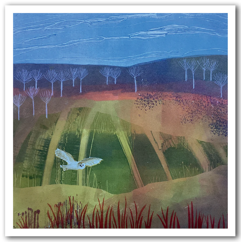 Beat of Velvet Wings by Jay Seabrook Greeting Card