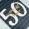 50th Birthday Card