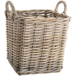 Small Square Kubu Log Basket