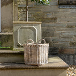 Small Square Kubu Log Basket