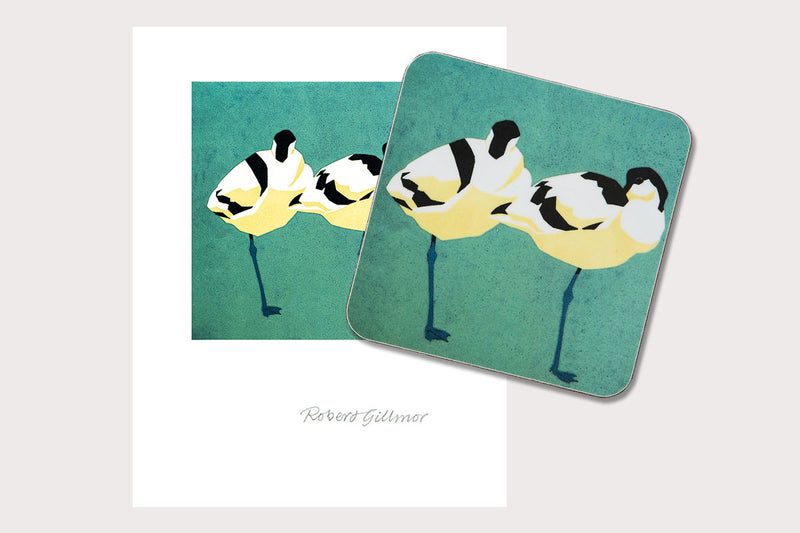 Waterbirds Coaster Card