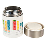 Periodic Table Stainless Steel Food Flask