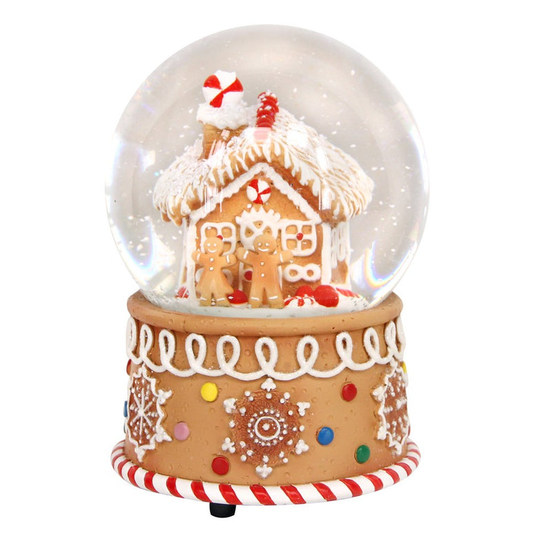 Snow Globe 15cm - Gingerbread House