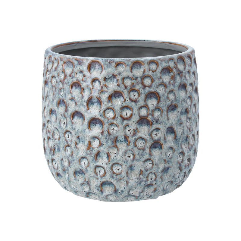 Medium Reactive Glaze Moon Stoneware Pot Cover